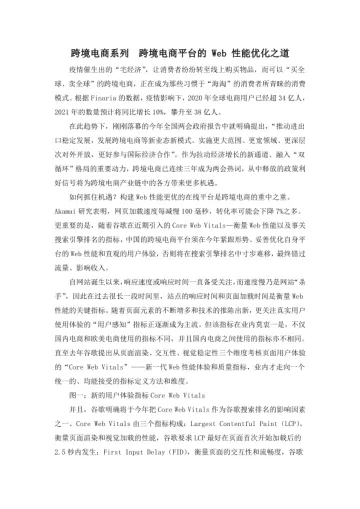 跨境电商系列  跨境电商平台的 Web 性能优化之道